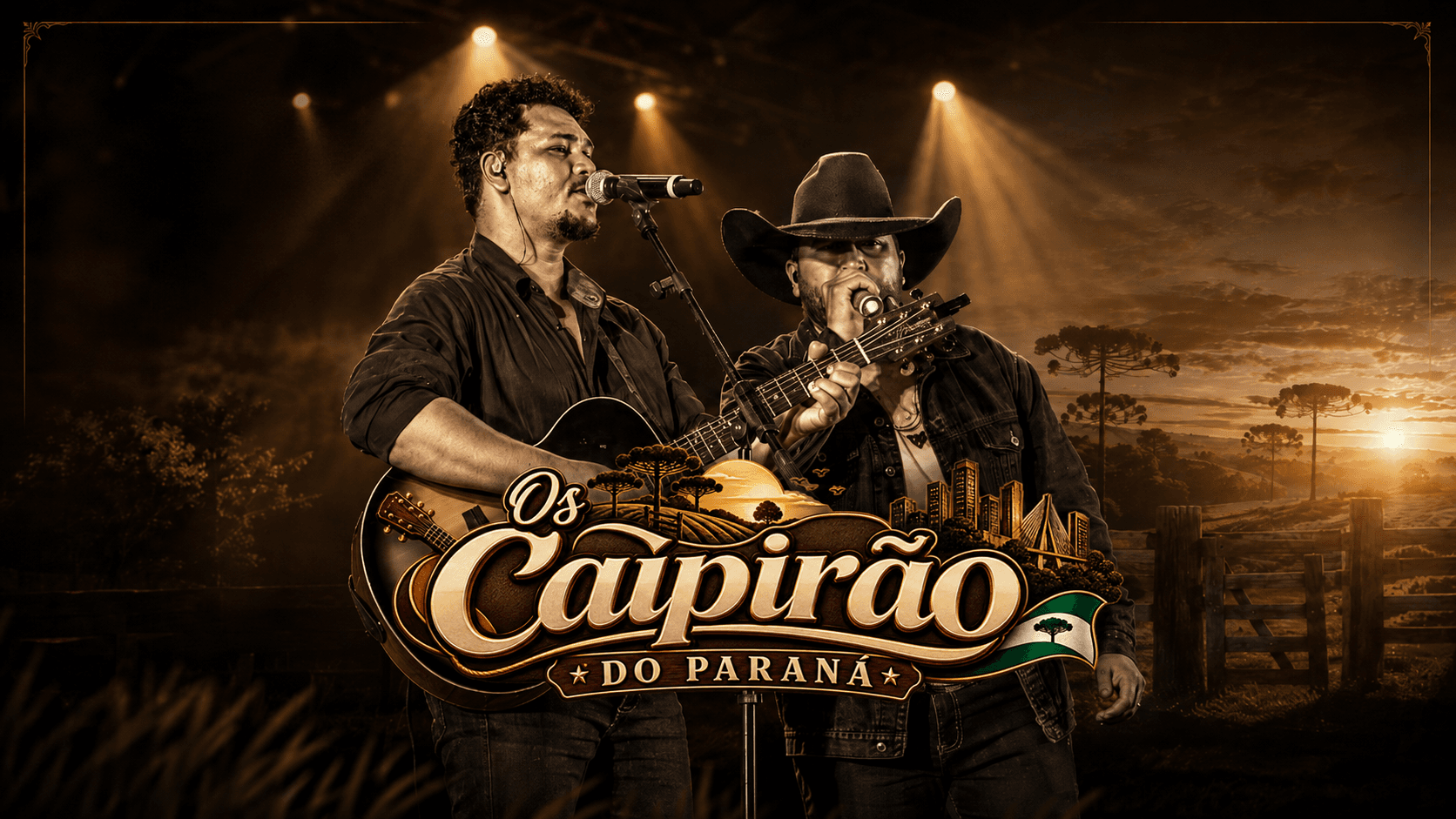 Os Caipirão do Paraná — César Henrique & Gabriel
