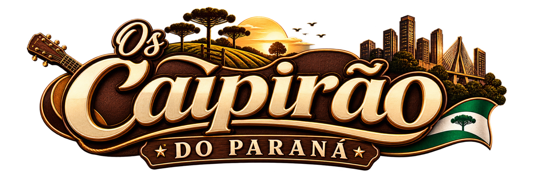 Logo do projeto Os Caipirão do Paraná